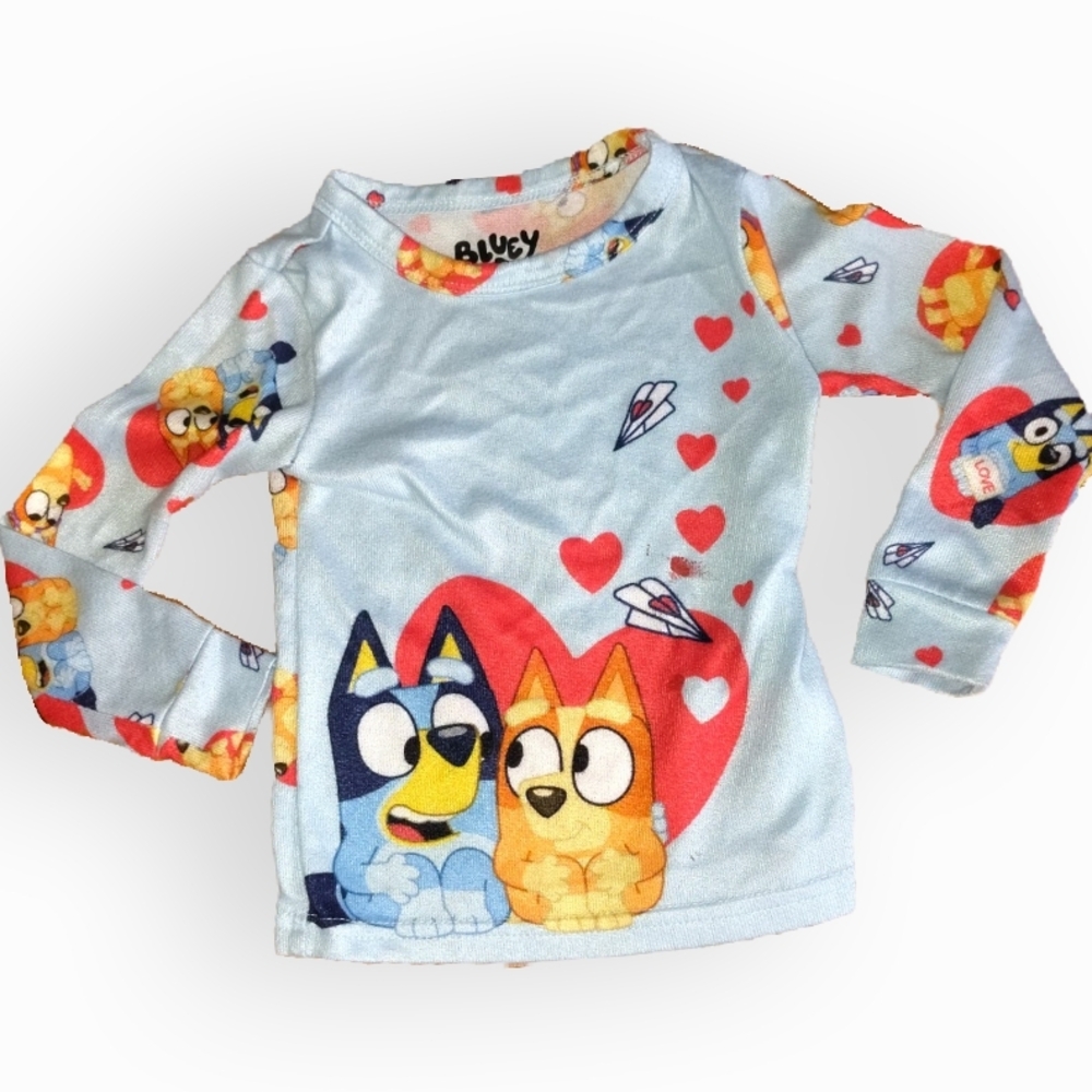 Free♥️Bluey  Long Sleeve Tee